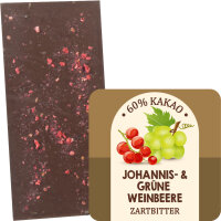 Starnberg Kir Royal Johannis- und Weinbeer Schokolade.  Bio &amp; Fair trade
