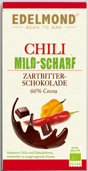 Chili Schokolade Milde Schärfe Bio