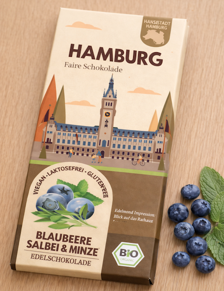 Hamburg Souvenir: Bio Schokolade & schönes Geschenk