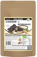 Cashew-Kakao Nussbruch, Bio. Zwei Zutaten