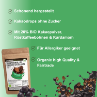 Trinkschokolade Espresso & Kardamom, Bio