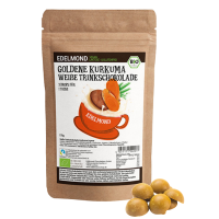 Weiße Trinkschokolade Goldenes Kurkuma, Bio