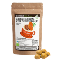 Weiße Trinkschokolade Goldenes Kurkuma, Bio