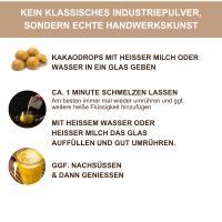 Weiße Trinkschokolade Goldenes Kurkuma, Bio