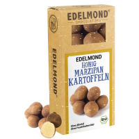 Marzipankartoffeln mit Honig in Kakaopulver, Bio
