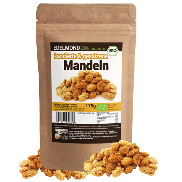 Mandeln - kandiert & gesalzen, Bio