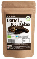 Rohe Dattel in 100% fairem Kakao, Bio, Herb