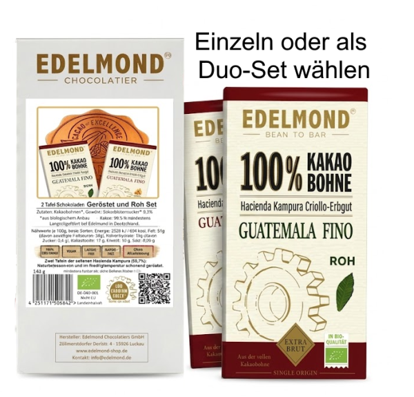 Kampura: Weltklasse-Kakao in zwei Veredelungen Bio