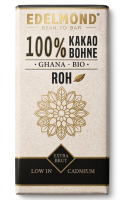 GHANA Rohe 100% Bitter Schokolade, Seltene Bio Herkunft