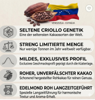 CUYAGUA Rohe 100% Bitter Schokolade aus Kleinstherkunft