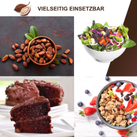Kakaobohnen Roh mit Schale, 2 kg Vorrat