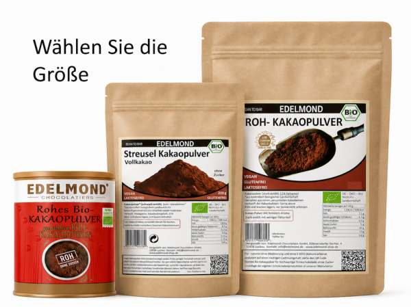 Rohkakaopulver Bio Auswahl