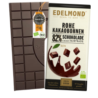 Roh Bitter-Schokolade 82% Kakao Bio