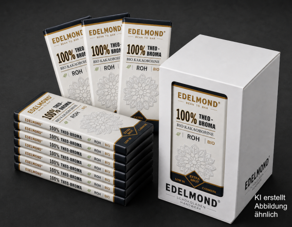12 Tafeln 100 ROH Bio Theobroma Kraft & Reinheit