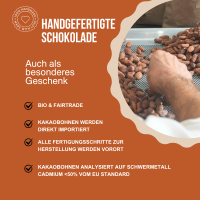 Geröstete Mandel & Sanddorn, Weiße Schokolade, Bio+Fair