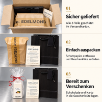 Fertig-Geschenk – Geröstete Schokoladen 11 x extra bitter