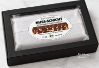 Bio-Bitter-Schokolade-Nussblock mit...