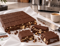 Bio-Bitter-Schokolade-Nussblock mit Kokosblütenzucker 1,2 kg