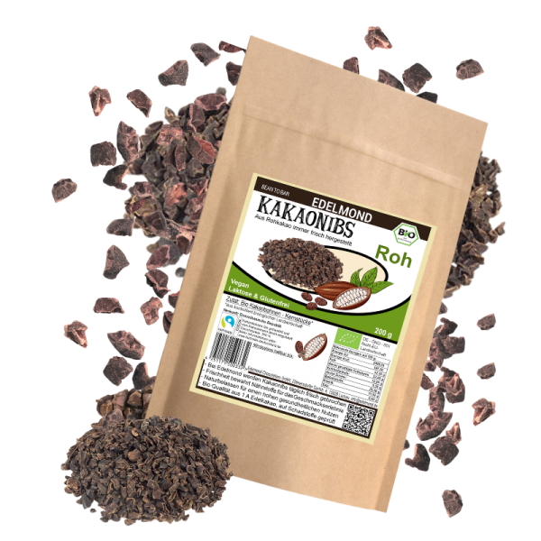 Frische Kakaonibs Roh Bio & Fair 200g