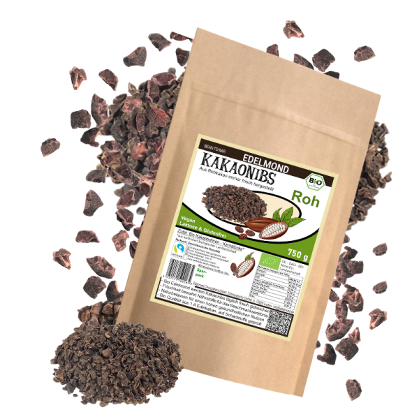 Frische Kakaonibs Roh Bio & Fair 750g
