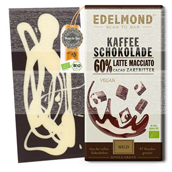 Kaffee / Latte Schokolade, Vegan Bio