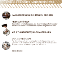 Trinkschokolade 100% Kakaobohne, Bio &amp; Fair 250g