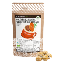 Weiße Trinkschokolade Goldenes Kurkuma, Bio - 175g