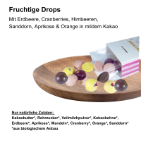 Zum Geburtstag - Schokoladen-Drops Bio & Fair