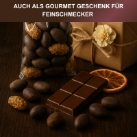 3 Kakaobohnen Bio Mix geröstet, kandiert & schokoliert