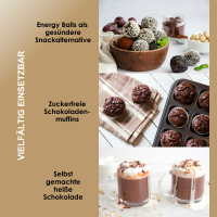 Edel-Kakaopulver geröstet, Bio zum Backen