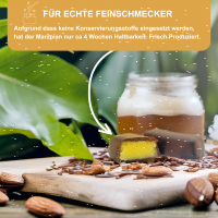 Honig-Marzipan in 100% Schokolade, Bio