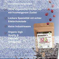 Weinbeeren in Dattel Schokolade, Roh, Bio & Fair