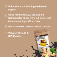 Trinkschokolade Ingwer, Bio &amp; Fair 500g