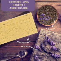 Lavendel & Nibs, weiße Schokolade, Bio