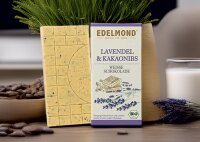 Lavendel &amp; Nibs, wei&szlig;e Schokolade, Bio