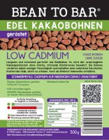 LOW CADMIUM Kakaobohnen geröstet 500 g