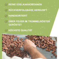 LOW CADMIUM Kakaobohnen geröstet 500 g