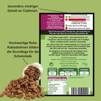 LOW CADMIUM Serie 80% Klassisch dunkel 75 g