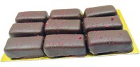 Himbeer-Marzipan + 100%-Schokolade, Bio