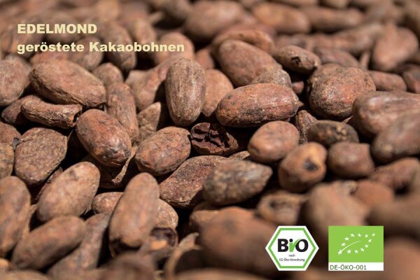 Kakaobohnen geröstet mit Schale 90g Bio/Fair