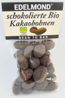 Knackige Bio-Kakaobohnen, zartbitter umh&uuml;llt  90 g