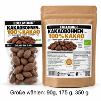 Kakaobohnen in 100% Kakao, Bio & Fair