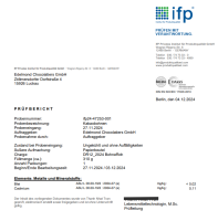 Kakaobohnen in 100% Schokolade Bio/Fair 90g