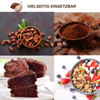 Kakaobohnen in 100% Schokolade, Bio/Fair - 350g