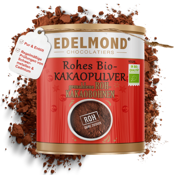 Rohes Edel Kakaopulver, Bio 200g 1A RAW
