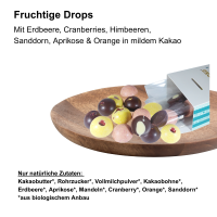 "Dankeschön" Schokoladen-Drops Bio/Fair