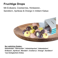 "Dankeschön" Schokoladen-Drops Bio/Fair