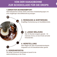 "Schokolade zum Frühstück"-Drops Bio/Fair