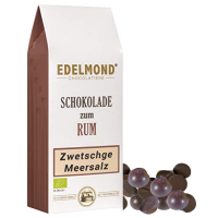 Schokolade zum Rum "Zwetschge & Meersalz", Bio