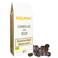 Schokolade zum Wein - Zwetschge & Meersalz, Bio